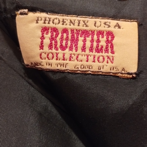 Frontier Collection vintage fringe leather beaded skirt - Picture 9 of 12